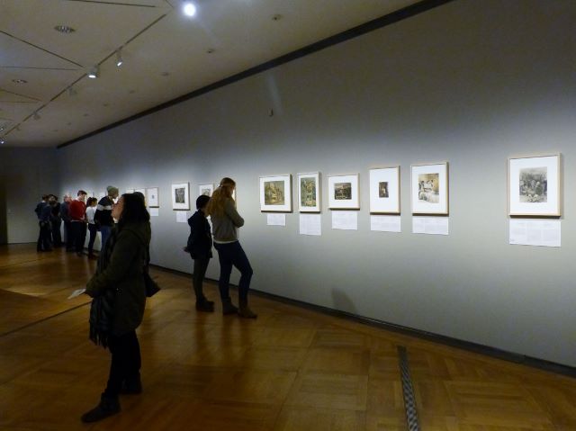 Blick in die Ausstellung "Kunst aus dem Holocaust" im Deutschen Historischen Museum Berlin. Foto © Urszula Usakowska-Wolff