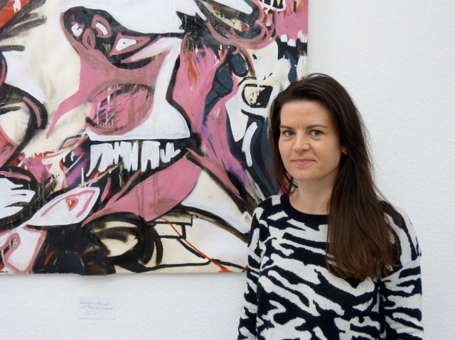 Christina Gießmann, Nachbarschaftsgalerie, 11.03.2014. Foto © Urszula Usakowska-Wolff