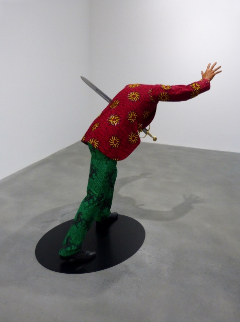 Yinka Shonibare MBE, Impaled Aristocrat, 2013. Foto © Urszula Usakowska-Wolff