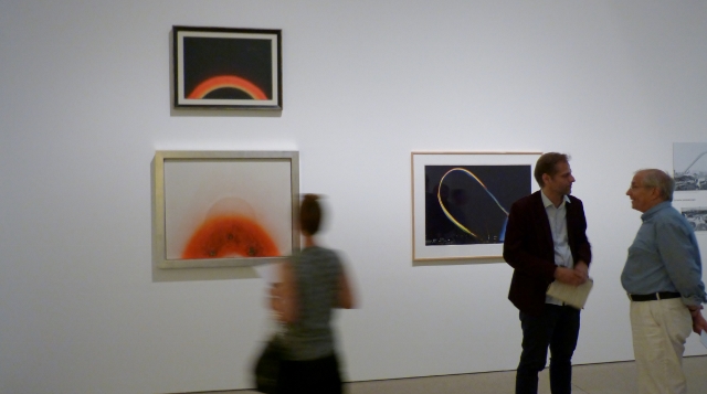 Blick in die Ausstellung "More Sky" von Otto Piene in der Deutsche Bank KunstHalle. Foto © Urszula Usakowska-Wolff