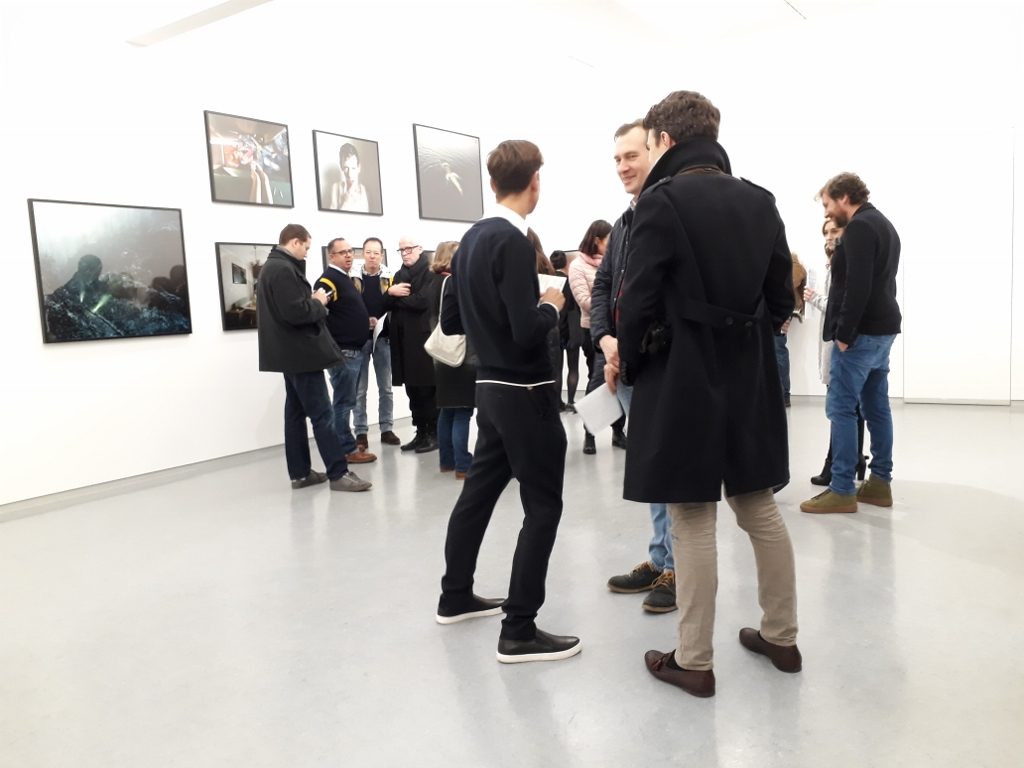 Eröffnung der Ausstellung "Past Perfect" von Michał Solarski & Tomasz Liboska im KVOST Berlin, 1.02.2019. Foto © Urszula Usakowska-Wolff