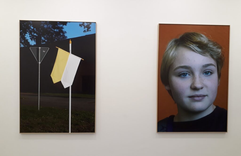 Blick in die Ausstellung Damme von Heidi Specker in der Kommunalen Galerie Berlin, 2020. Foto © Urszula Usakowska-Wolff