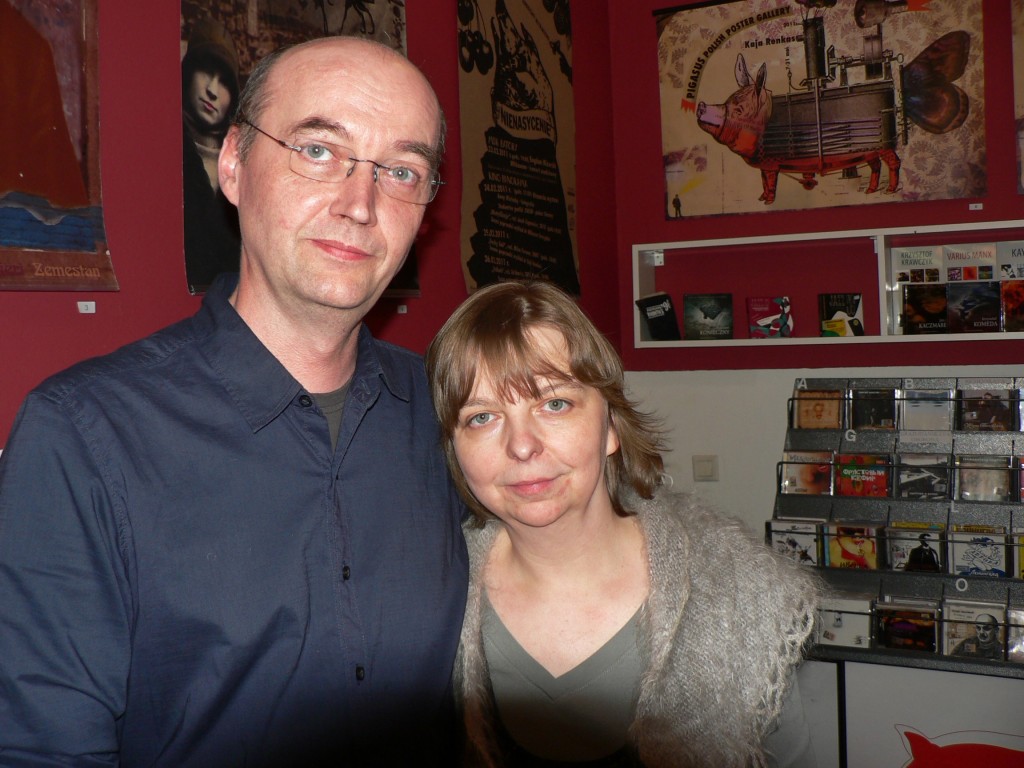 Mariusz und Joanna Bednarski, Inhaber der Pigasus - Polish Poster Gallery Berlin, 2011. Foto © Usakowska-Wolff