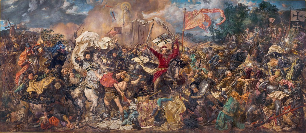 Jan Matejko, Bitwa pod Grunwaldem, 1878, Muzeum Narodowe w Warszawie. Quelle: Wikimedia Commons